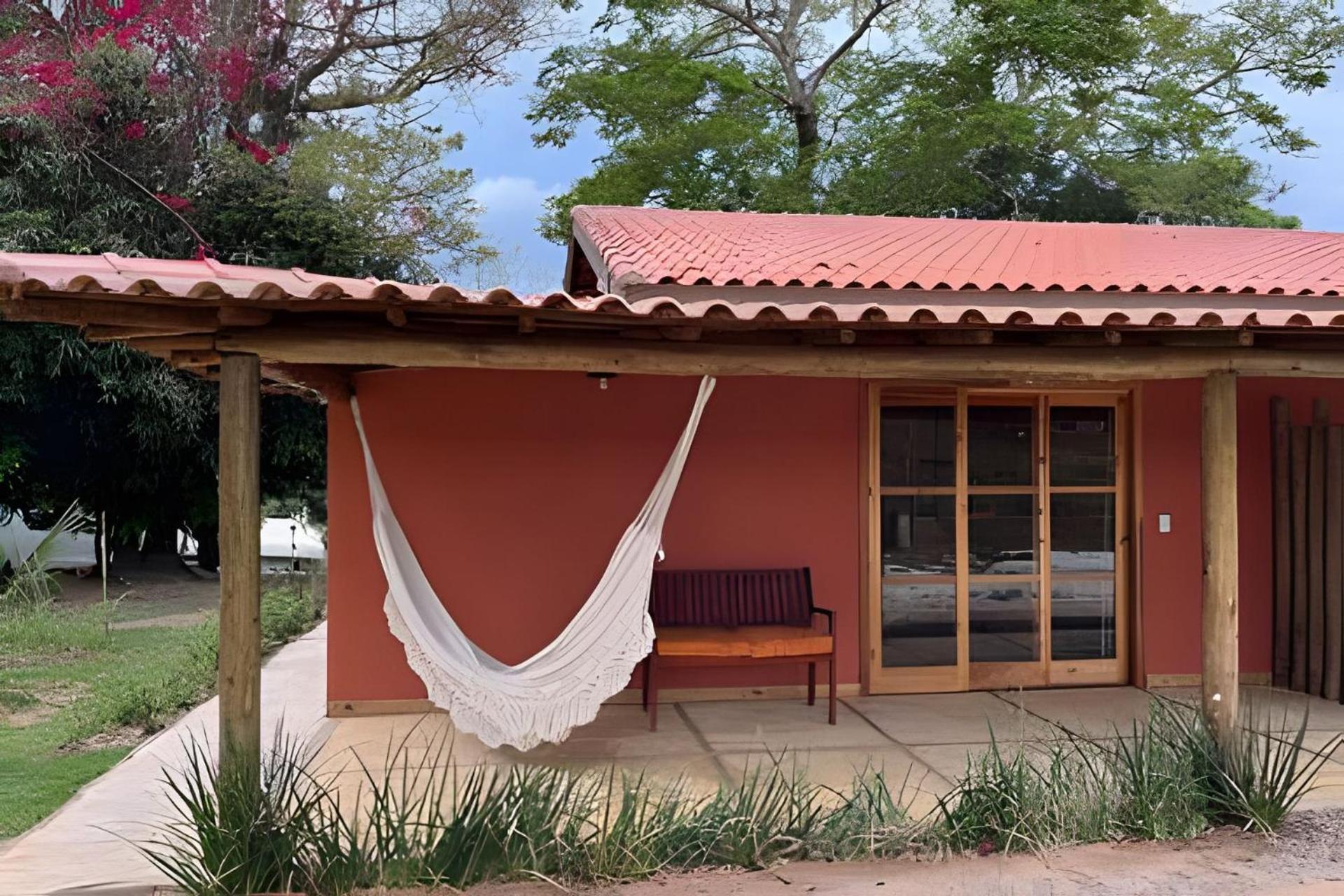 Affittacamere Sitio Santo Antonio - Chale 1 Com Ofuro Atibaia Esterno foto